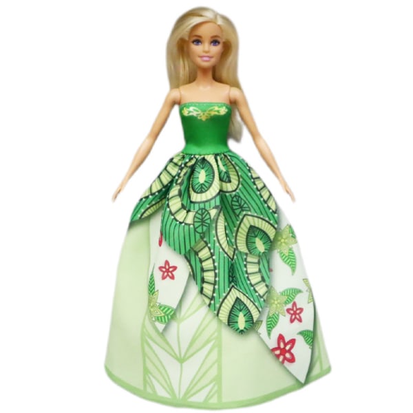 8 delar 30 cm Barbie mode bröllopsklänningar klänning set