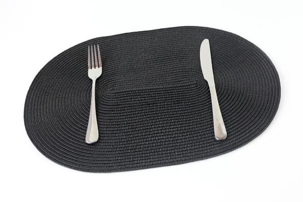 Placemat Rund Placemats Sæt 2 Stykker Helena Placemat Vaskbar P