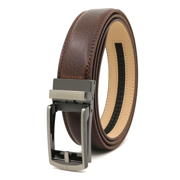 Men's Belt,Ratchet Dress Belt with Automatic Buckle-Coffee&Brown