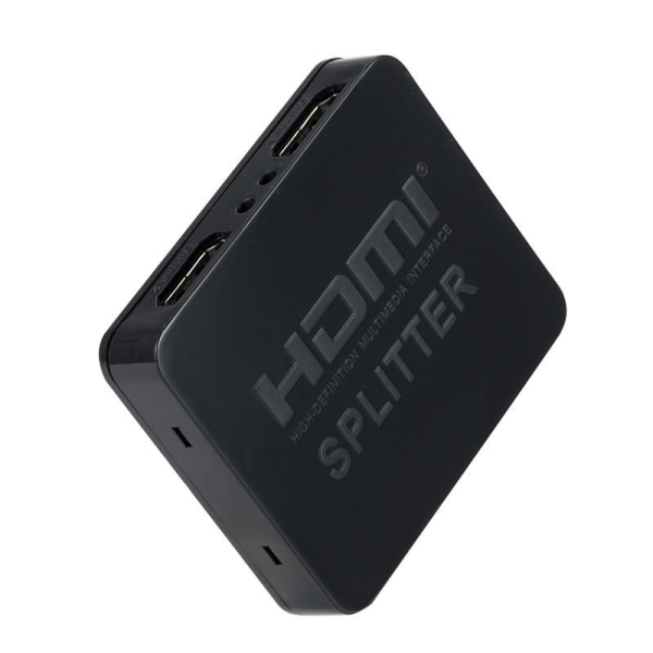 Mini HDMI Splitter En i to 1 i 2 ut HDMI Switcher 4K HD Vid