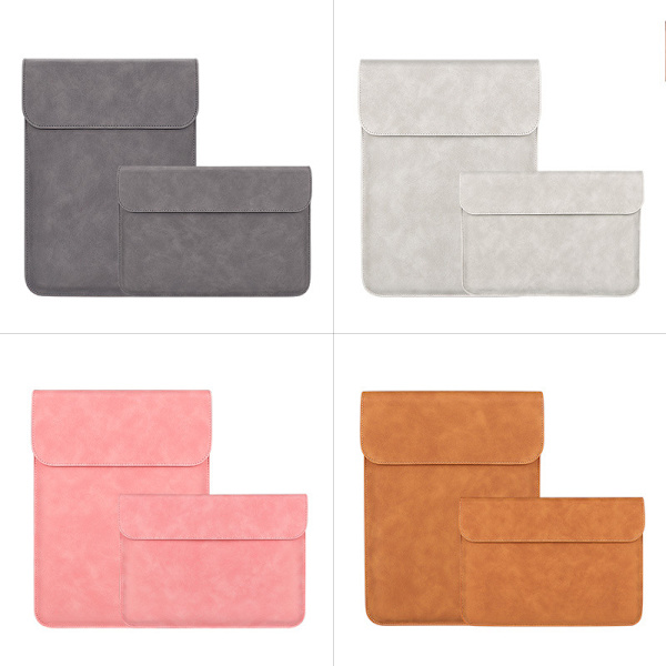 Skyddande fodral för MacBook 13-15,4 tum dator - Horisontell light grey 14.1-15.4 inch