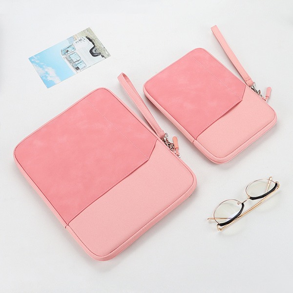 7,9-11 tuuman tablet-tietokonepussi taskuilla Pink 9.7-10.8inch