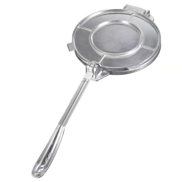 6\" Ubehandlet Aluminium Foldbar Tortilla Bakeware (Sølv)