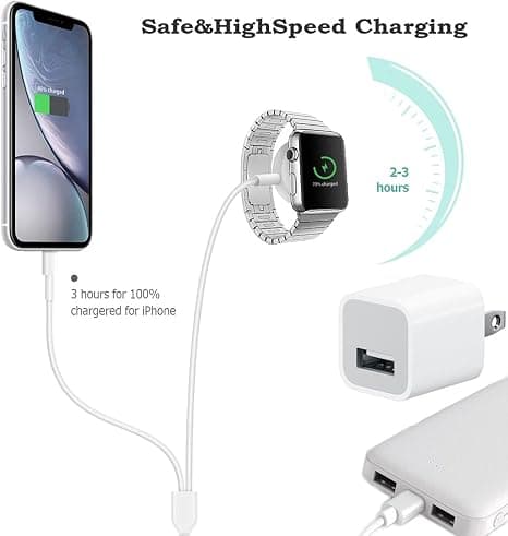 for Apple Watch-lader Magnetisk ladekabel Oppdater versjon W