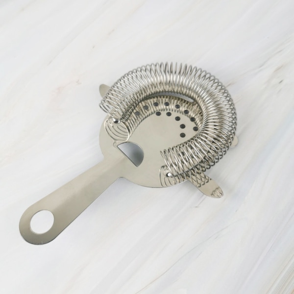 Stainless Steel Bar Strainer Hawthorn Cocktail Strainer Professi