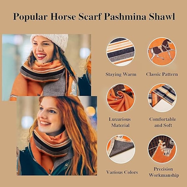 Dames Sjal Pashmina Silke Shawl Wrap til Aftenkjole B