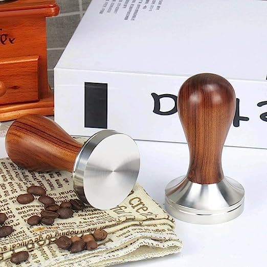 Kaffe Tamper, Kaffe Tamper, Espresso Tamper, ROSTFRITT STÅL Kaffe