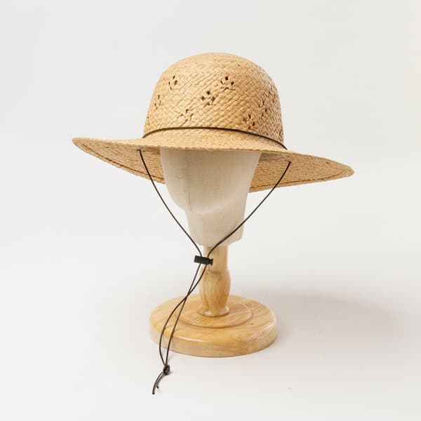 Stickad halm 1 hatt barnkläder herrkläder