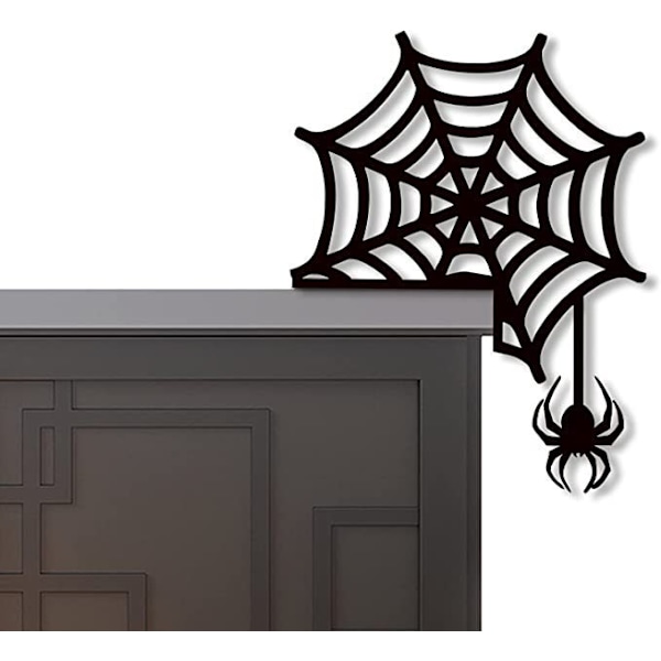 2 kpl Halloween-kohtauskoristetta, puinen käsityöoven riipus