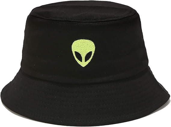 Alien broderad fiskarhatt