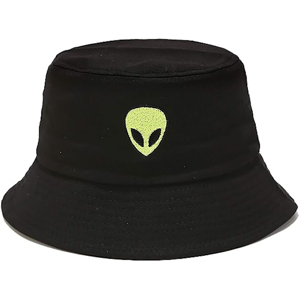 Alien-brodert fiskerhatt