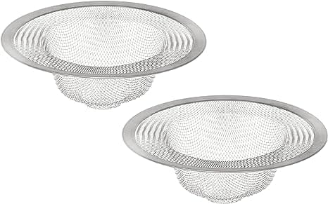 Kökssil i rostfritt stål, 2-pack, 4,5 tum