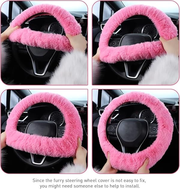 2-pack set, plysch rattmuff med mjuk