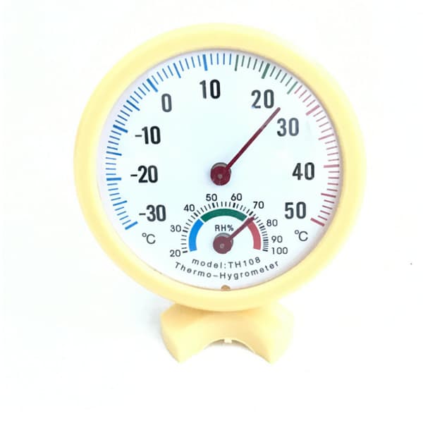 Pegehygrometer -30 til 50 grader Hjemmeter 3 farver (