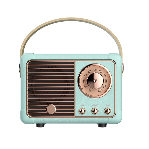 Retro Bluetooth-højttaler, retro klassisk stil retro-højttaler, høj
