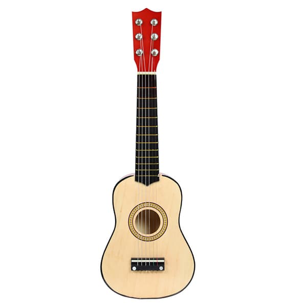 Barnens Akustiska Gitarr 21 Tum Gitarr Liten Akustisk Gitarr för Nybörjare 6-Strängad Trägitarr Ukulele för Nybörjare - Original