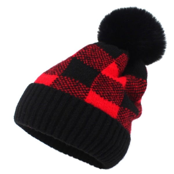 Damer Vinter Varme Hat Retro Ternet Uld Beanie