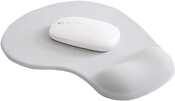 Kontormusemåtte med gelhåndledsstøtte - Ergonomisk gaming-musemåtte