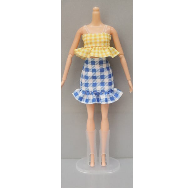 18 st 30 cm dockkläder (slumpmässig stil) Yitian Barbie docka Cl