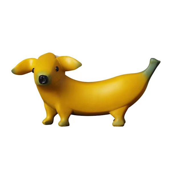 Banan hund dekoration stue soveværelse studie veranda dekoration
