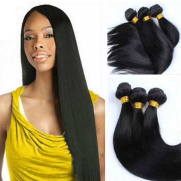 Kemisk fiber hårgardin kvinnlig peruk, simuleringshårbuntar,