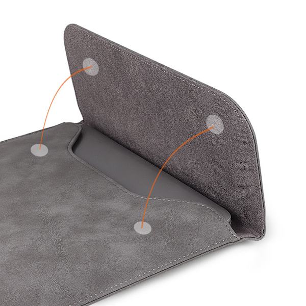 Skyddande fodral för MacBook 13-15,4 tum dator - Horisontell dark grey 14.1-15.4 inch