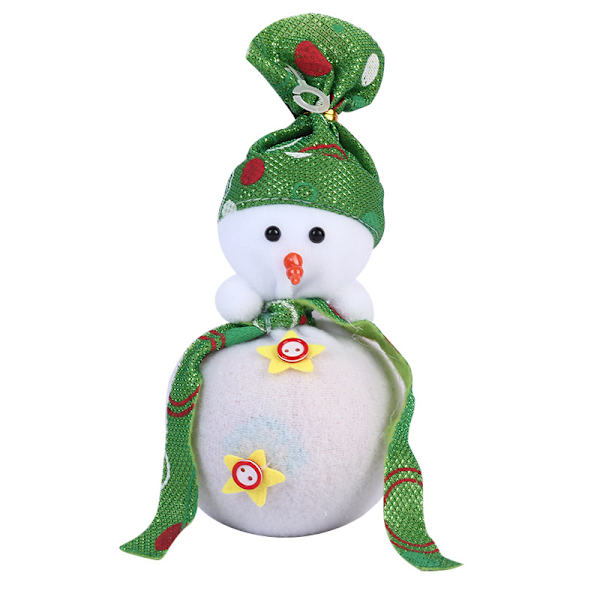 4 Jul Snögubbe Äpple Wrap Jul Dekorationer Kreativa Ch