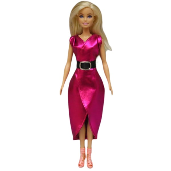 8 st 30 cm Barbie prinsessklänningar mode set