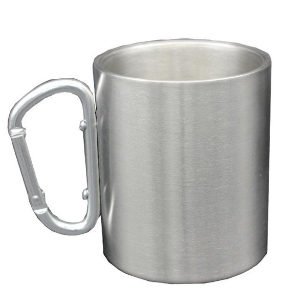 Udendørs krus, til camping, kompakt og let, 220 ml, skrue