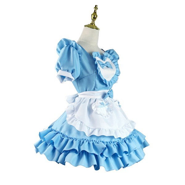 Smilende Lolita Fred med sløyfe Kjole Chiffon Prinsesse Dre