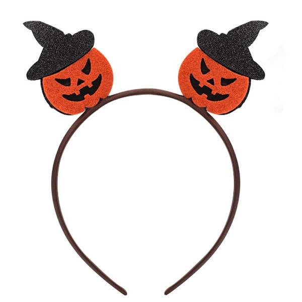 Halloween Edderkopp Spøkelse Gresskar Hårbøyle Cosplay Djevel Hodebånd