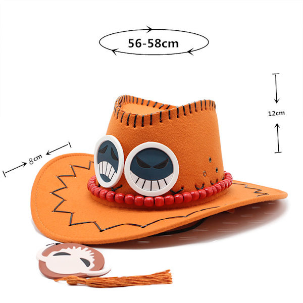 Western cowboy hat solhat strandhat