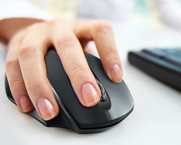 Ergonominen langaton hiiri - säädettävä DPI