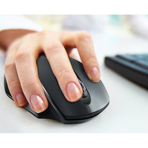 Ergonomisk trådløs mus - Justerbar DPI