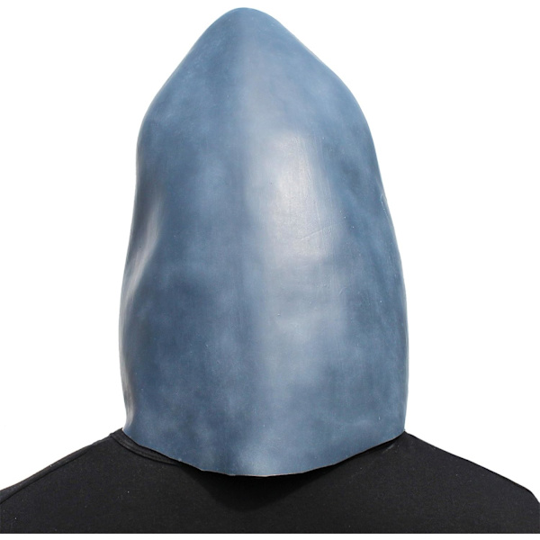 Halloween-kostymfest Latex Djurhuvud Hajmask
