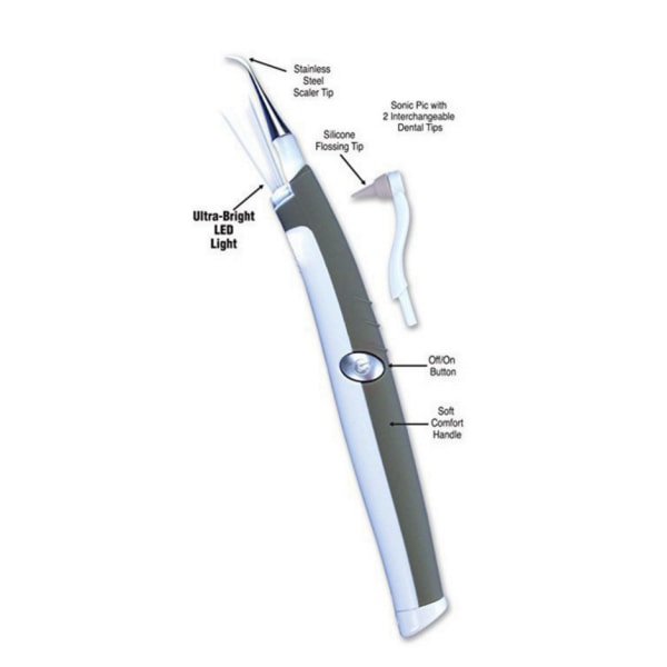 LED-valo värähtelevä hampaiden puhdistuslaite sähköhammasharja
