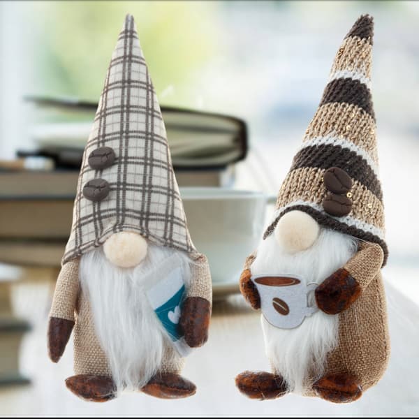 2 kpl Cafe Rudolph Faceless Doll Dwarf Doll Goblin Earth Public S