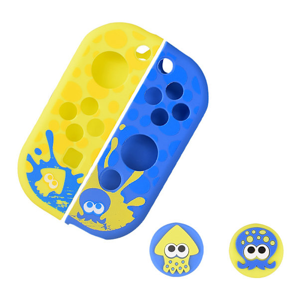 Mjukt silikonfodral för Nintendo Switch Oled Joycon skyddande Sk