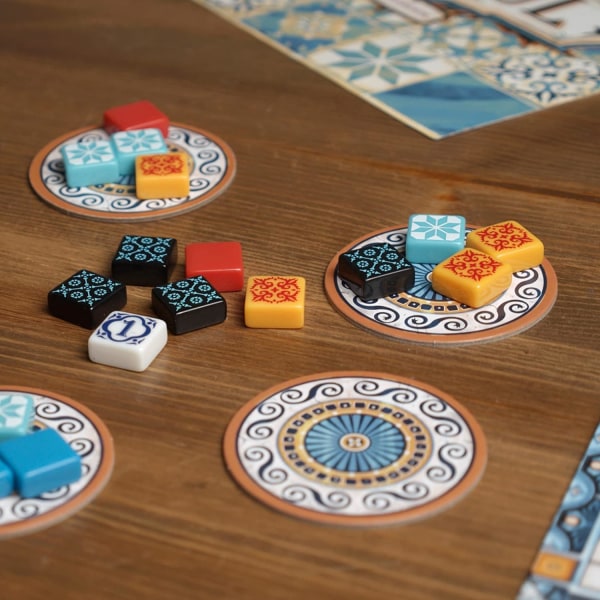 Azul - Strategispel - Brädspel - Mosaik - Brickplaceringsspel F