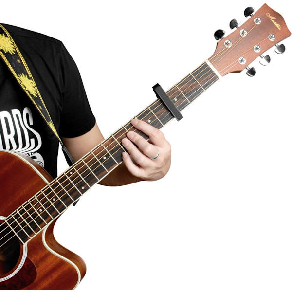 Capo for gitartransponering Klips Ukulele Transponering Klips Musi