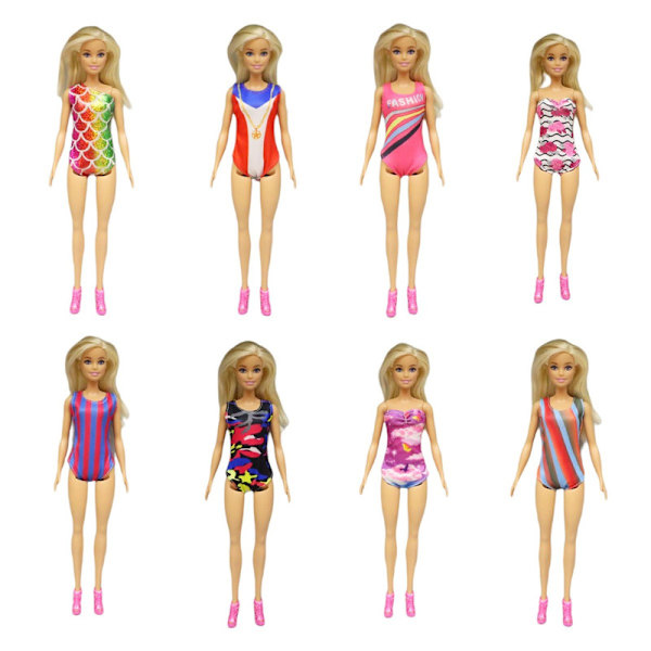 8 stk. 30cm Barbie mode bikini sæt