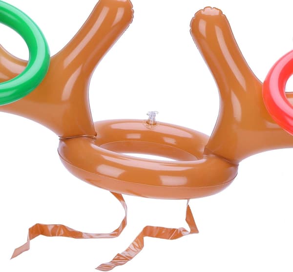Julklappsspel Rentier Ring Toss Spel (2 Pack), Barn Inf