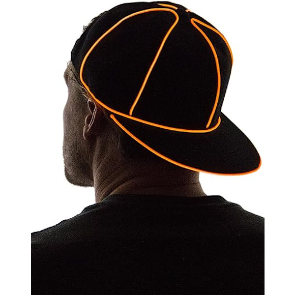 Pojkar & Flickor LED Baseballkeps Orange Tillbehör
