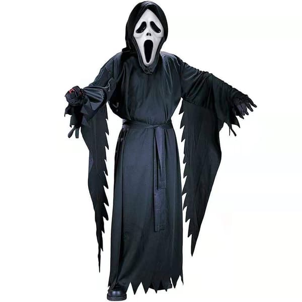 Halloween Scream Scare Ghost Costume Cosplay Lasten Performa