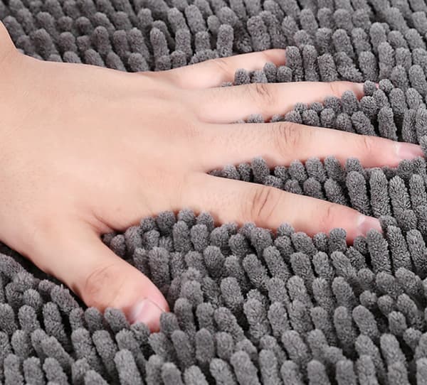 Shaggy Chenille Mikrofiber Badematte, 60*40cm