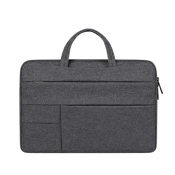 Yrityslaukku kannettavalle tietokoneelle miehille ja naisille 14-15,6 tuumaa dark grey 14.1-15.4 inch
