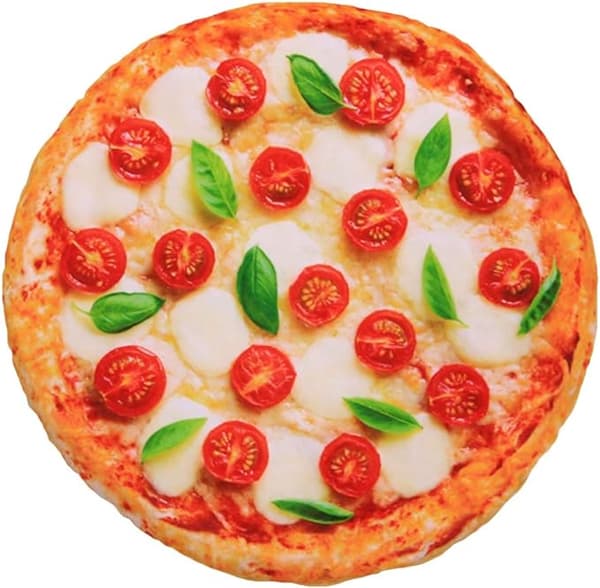 1 st Vinter Kattfilt Söt Pizza Toast Design Sovande Säng Pi