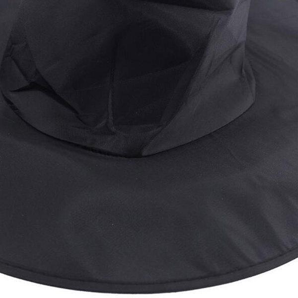 2 st Halloween hatt svart Oxford tyg häxhatt smink Harry Pot