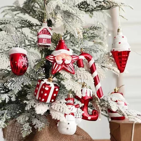 2 st julgransprydnader kreativa julgransprydnader