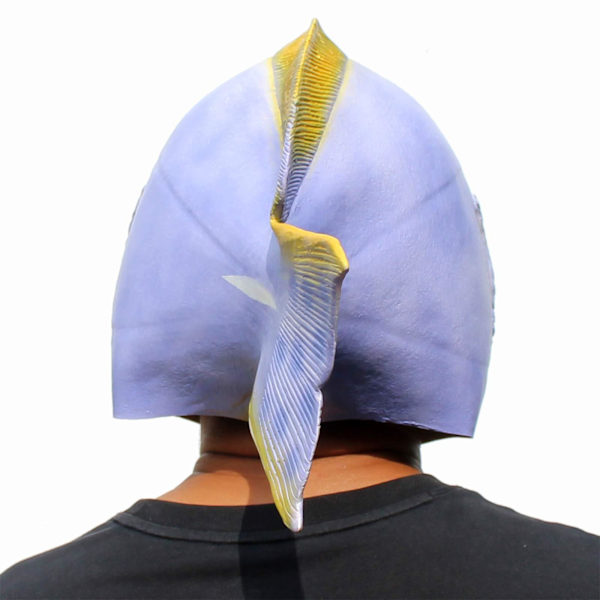 Halloween Kostymefest Latex Maske Hode Tropiske Dyr Fisk